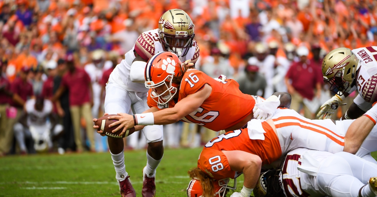 Protecting Trevor: Clemson coaches balance playing time, rest for Lawrence