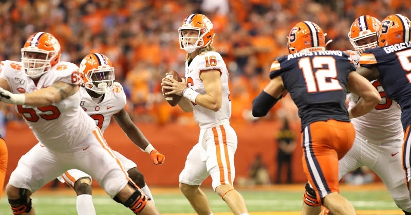 Trevor Lawrence on his start: