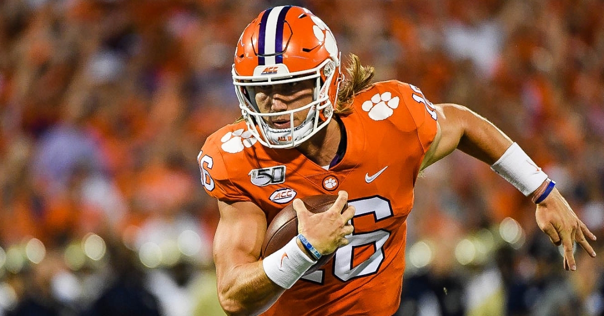 Trevor Lawrence led Clemson to a 15-0 record as a freshman 