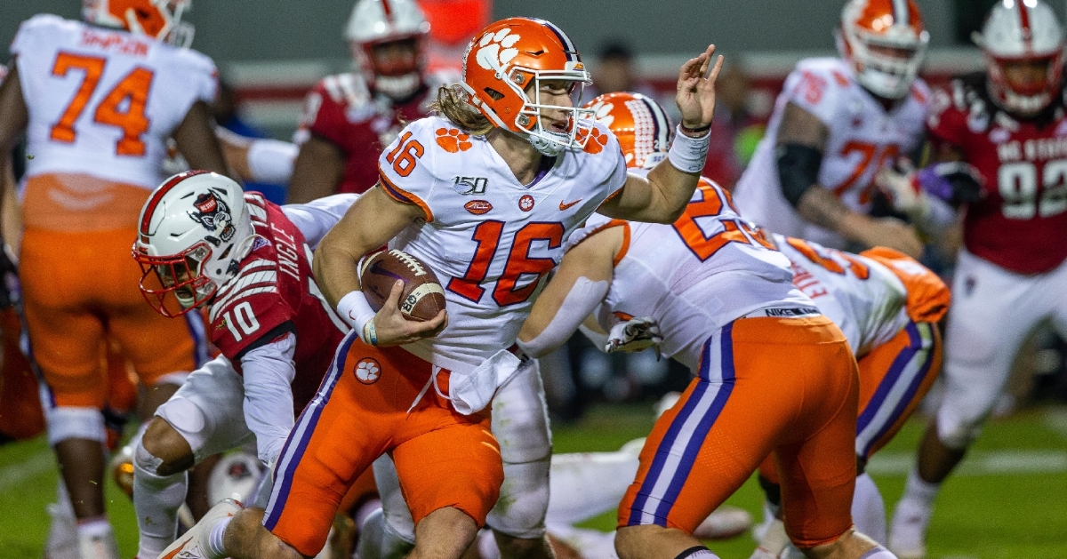 Trevor Lawrence and Clemson offense on record-shattering pace