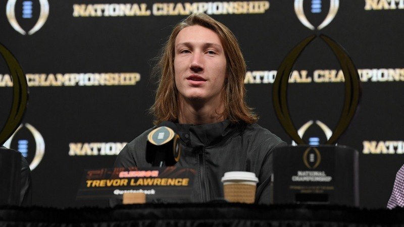 Trevor Lawrence moved into Clemson a little over a year ago 
