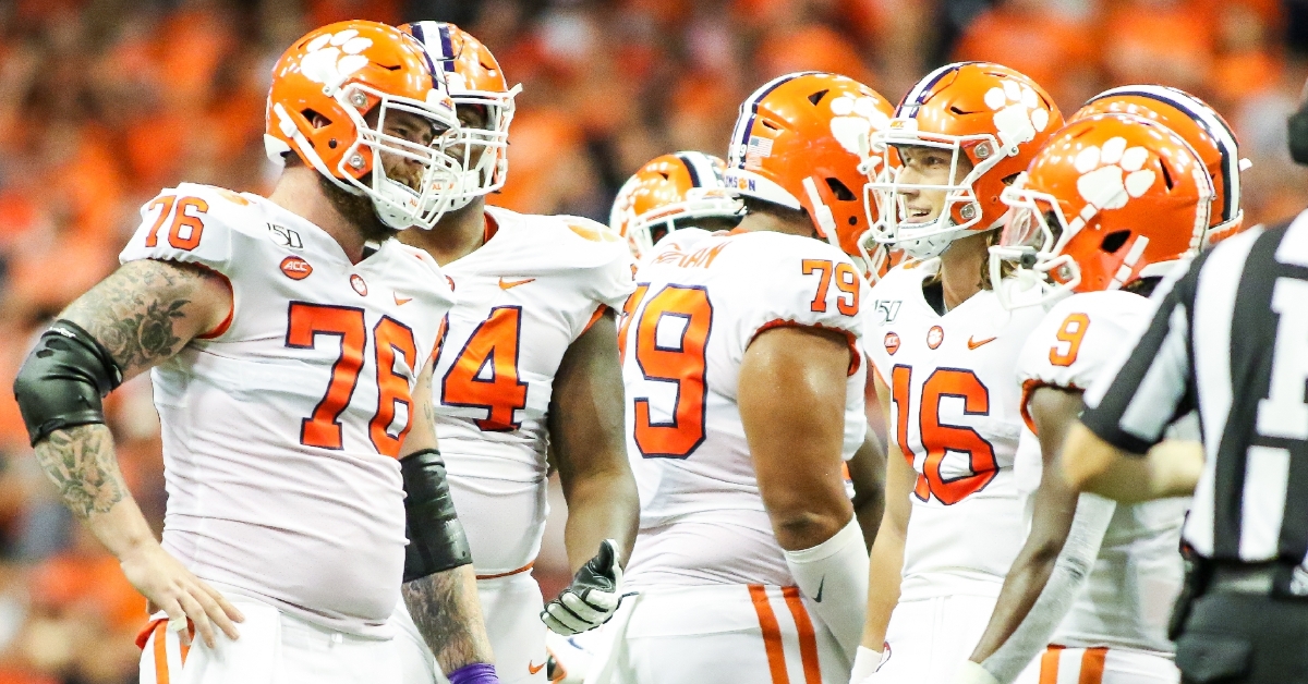 Clemson's offense put up 612 yards and 41 points at Syracuse. 