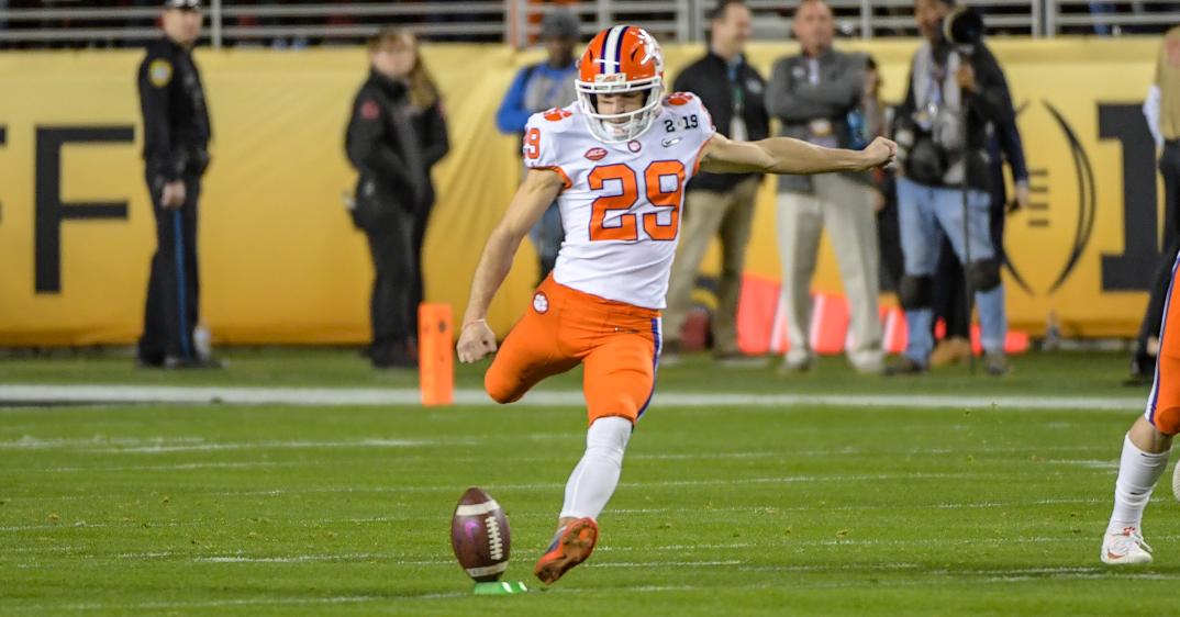 Clemson kicker sets Playoff/BCS era record