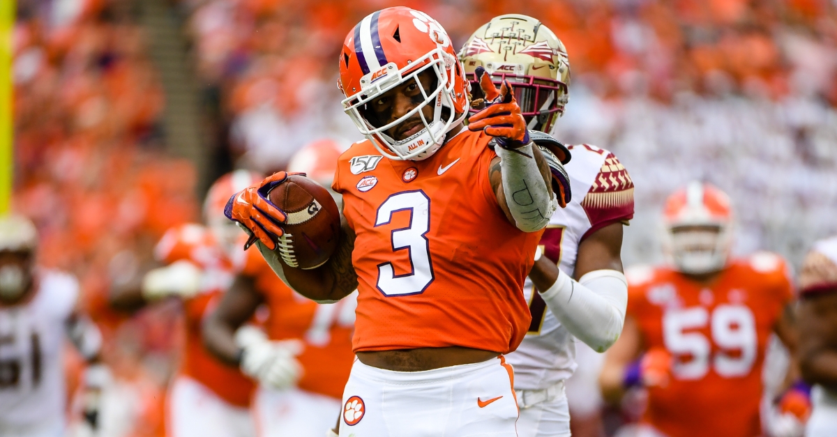 Clemson moved back into the top-four after a 24-ranking streak was snapped last week. 
