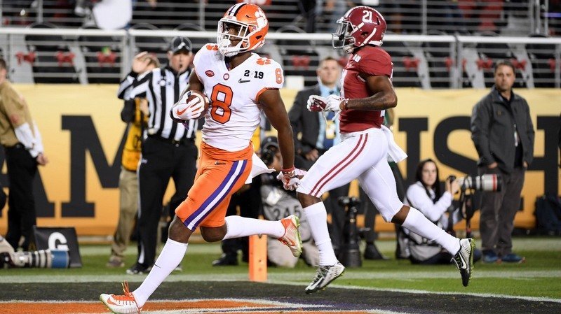 Justyn Ross torched Alabama in the title game 