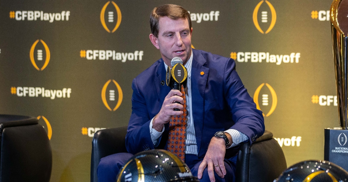 Swinney says his coaching tree now has twig with USF's hiring Jeff Scott