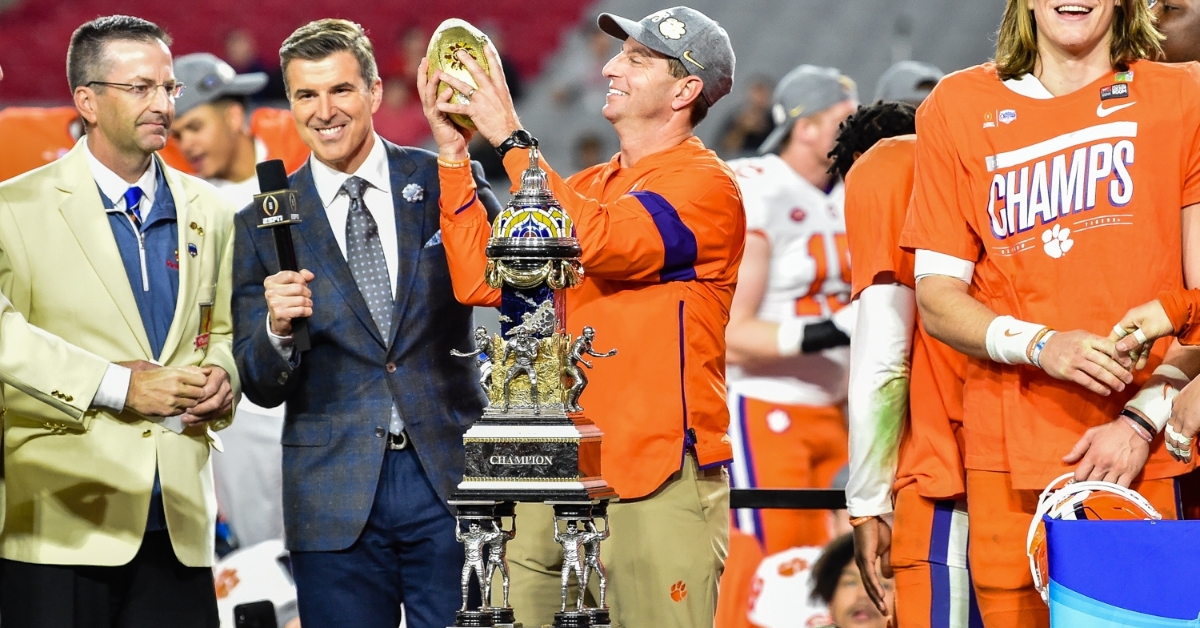 Love, evaluation, recruiting and development: Swinney built Clemson from the inside-out