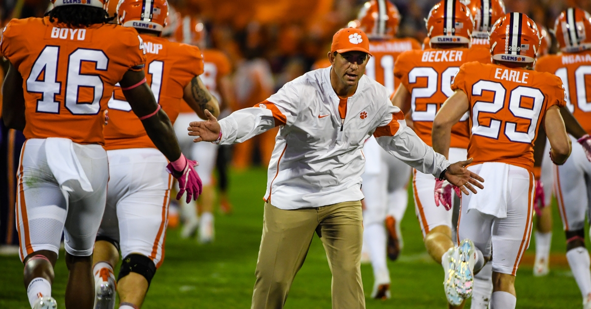 Swinney says his team is ready for the championship phase of the season