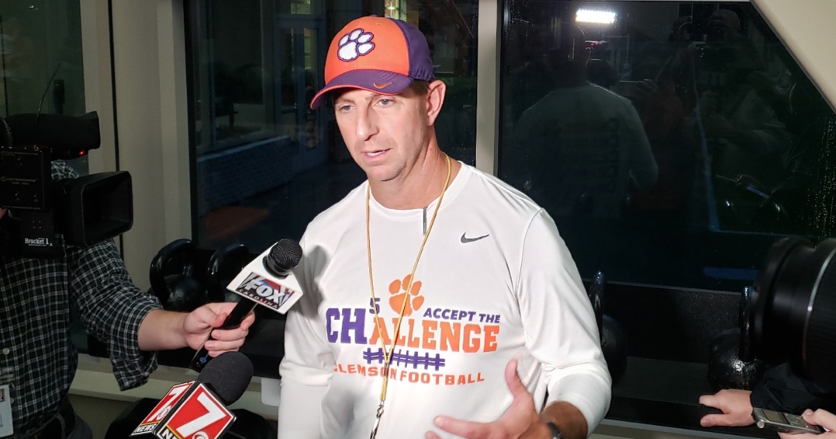 Swinney not going anywhere, says NCAA proposed rule changes are a good thing