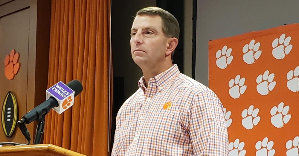 Bittersweet day in the Valley: Swinney looks ahead to Senior Day