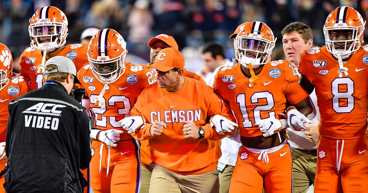 Clemson ranked No. 3 in final CFP rankings, bowl destination set