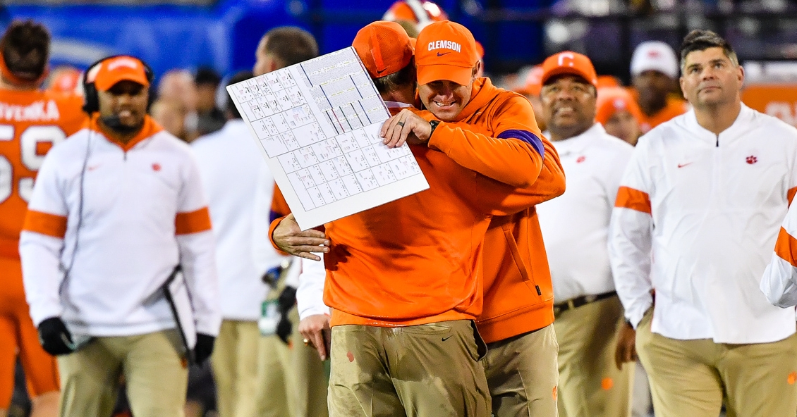 Jeff Scott on taking the job at USF: Dabo said,