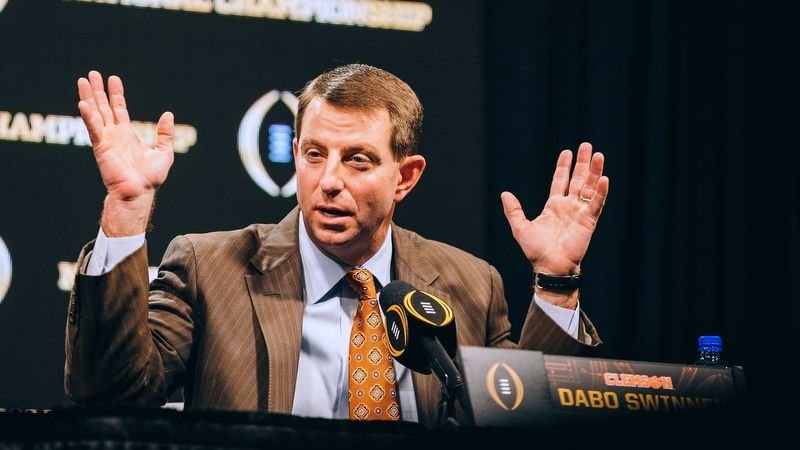 Be at peace: Swinney dispenses advice to players as NFL Draft approaches