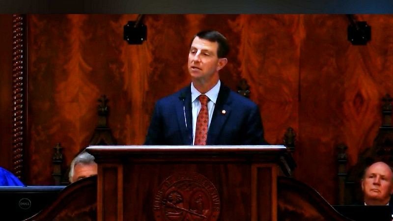 On the Stump: Swinney gives passionate speech to South Carolina legislators