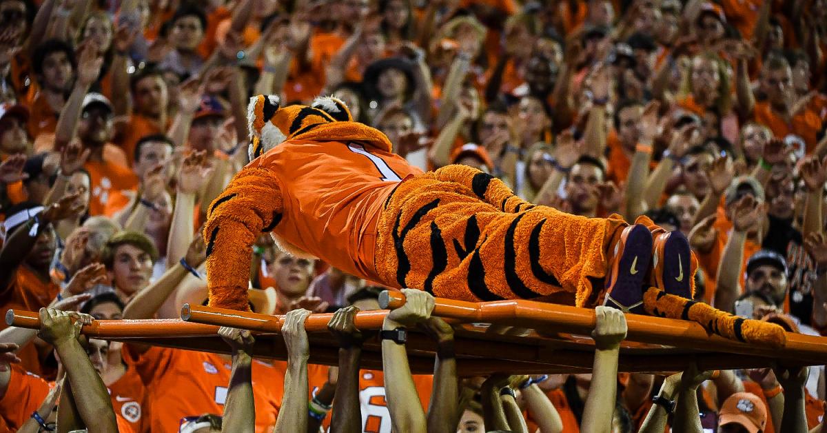 The Tiger was busy against Georgia Tech 