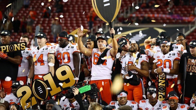 Clemson could be holding more title signs in the near future