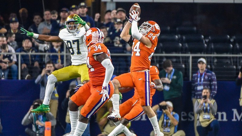 Clemson handled Notre Dame with ease in their last matchup in the CFP.