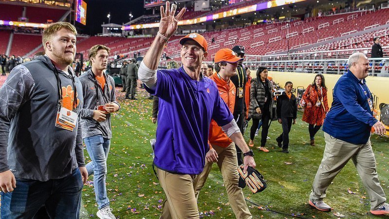 As Saban overhauls his staff, Clemson's continuity is the standard: Don't mess with happy