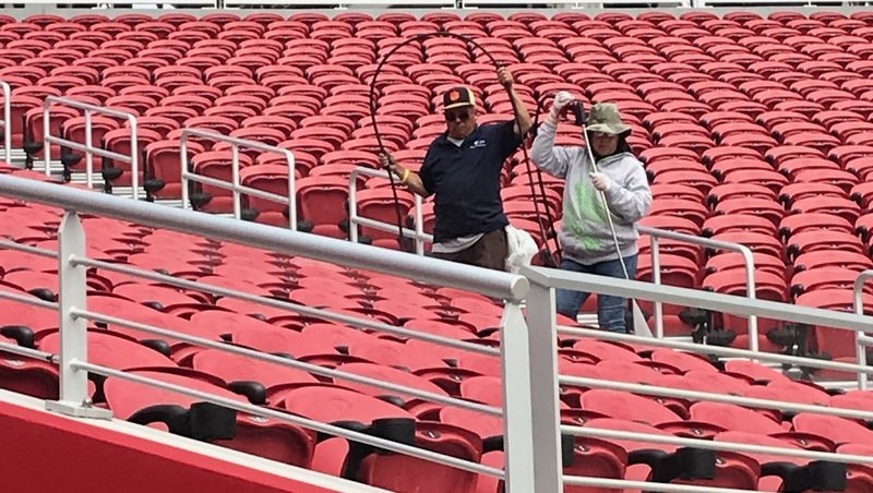 Meant To Be: Photo taken last May had Swinney convinced Tigers would play for title