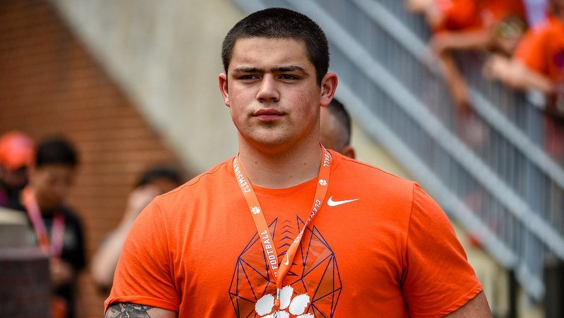 Bresee committed to Clemson at the Tigers' spring game