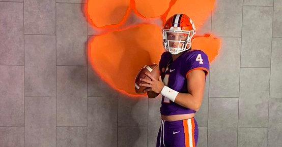 Peach State quarterback looks ahead to big Clemson visit