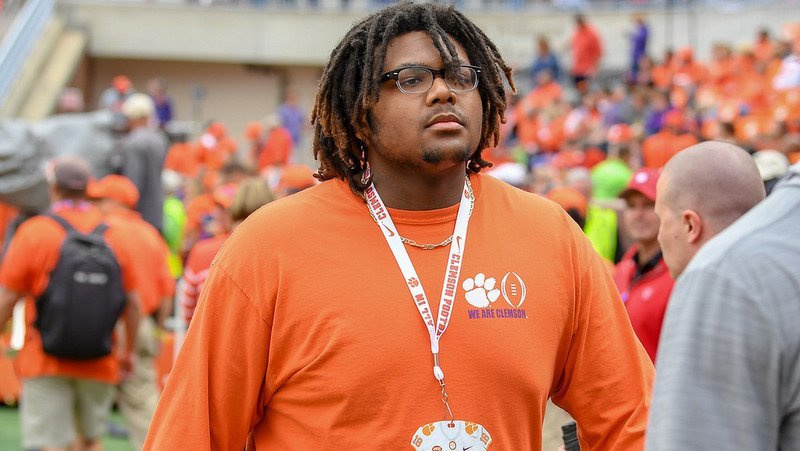 Mayes has been a frequent visitor at Clemson from last fall on. 