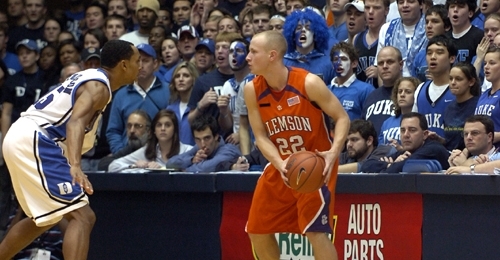 Oglesby was a terrific 3-point shooter at Clemson.