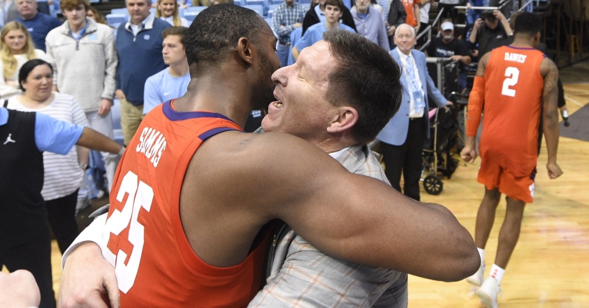 Aamir Simms helped lead Clemson to the win at UNC.  (Photos by Bob Donnan /USAT)