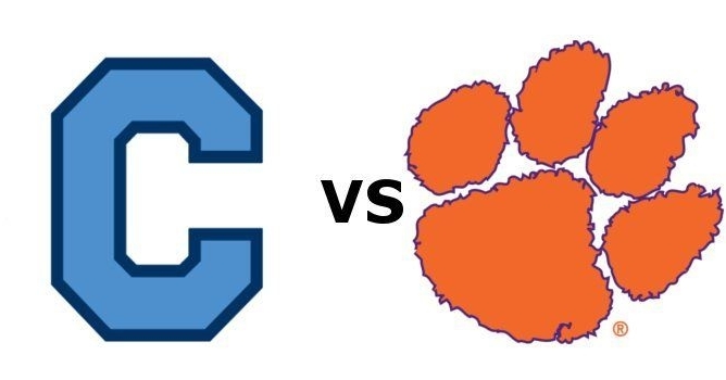 Clemson takes on The Citadel at 4 pm Saturday.