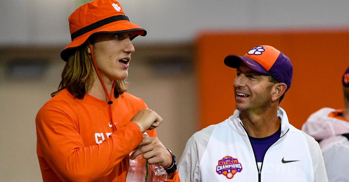 Clemson football has all coaches and players back on campus. 