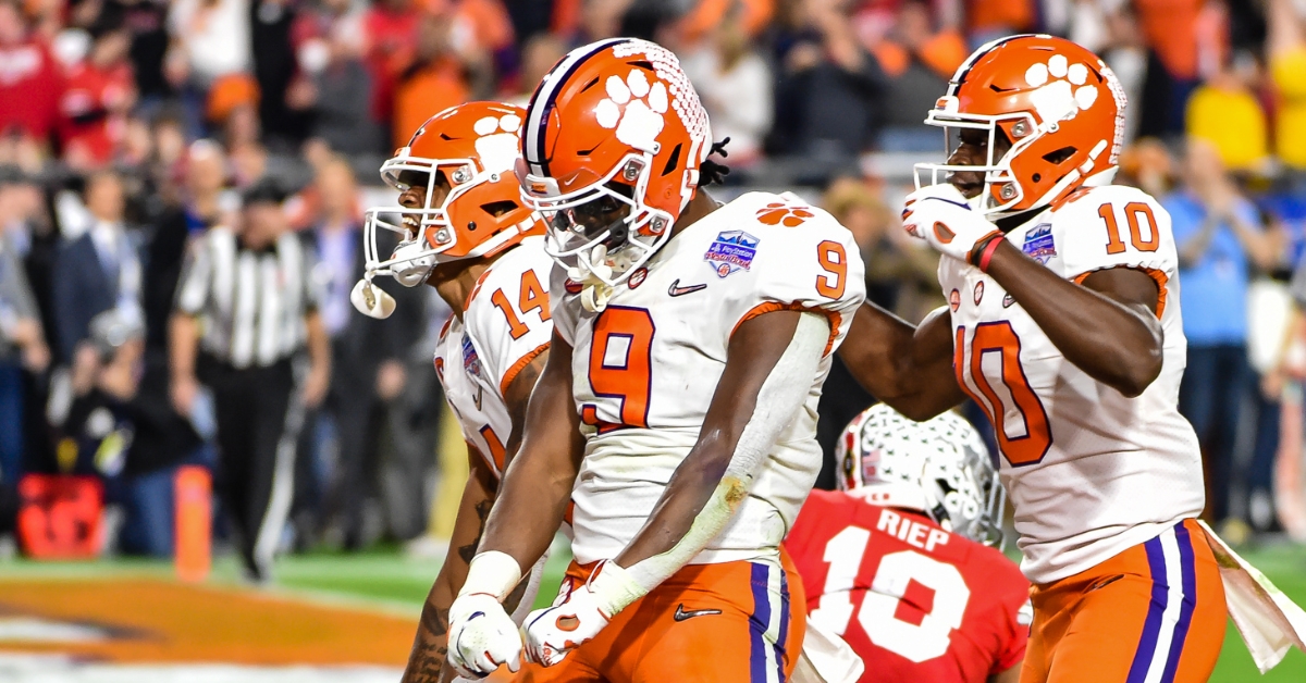 Travis Etienne's decision to return could be worth some extra money in April.