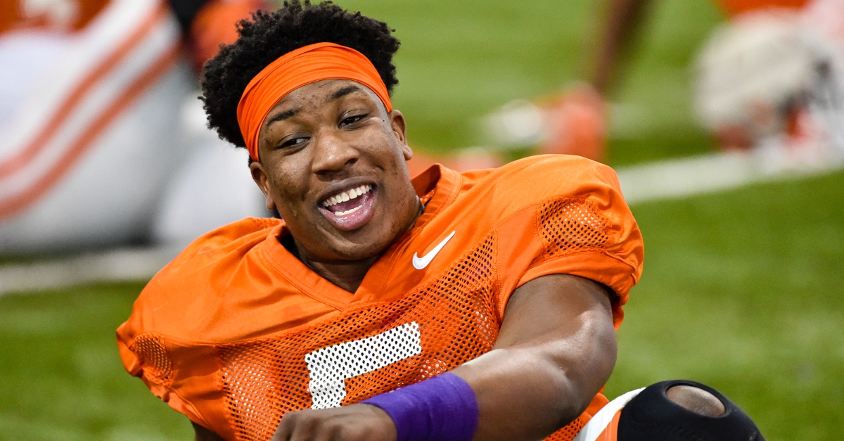 KJ Henry credits his parents,