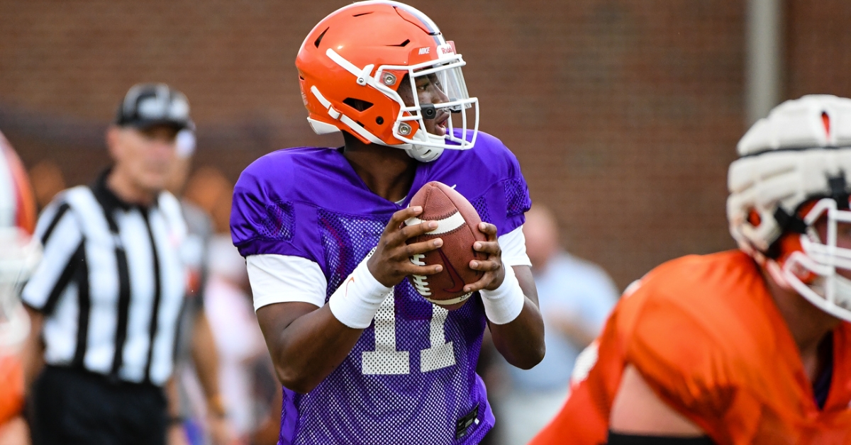 Taisun Phommachanh enters the spring looking to back up Trevor Lawrence. 