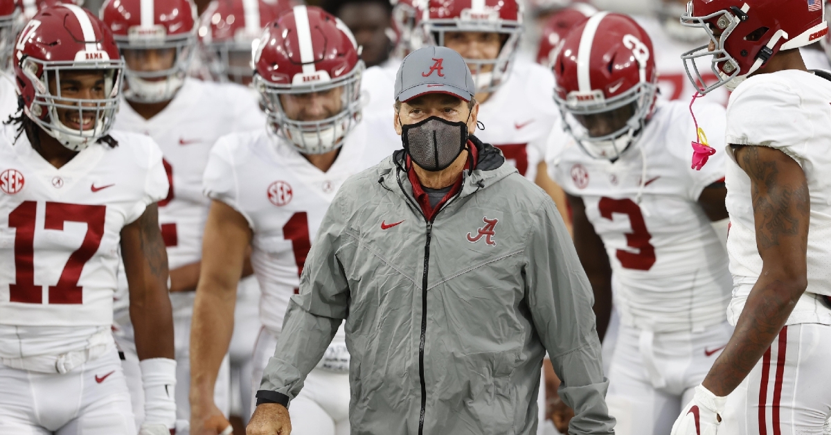 Saban got a new three-year extension with Alabama (Handout photo - USA Today Sports)
