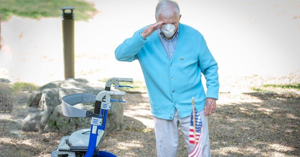 A Clemson Memorial Day: Our hero salutes his heroes