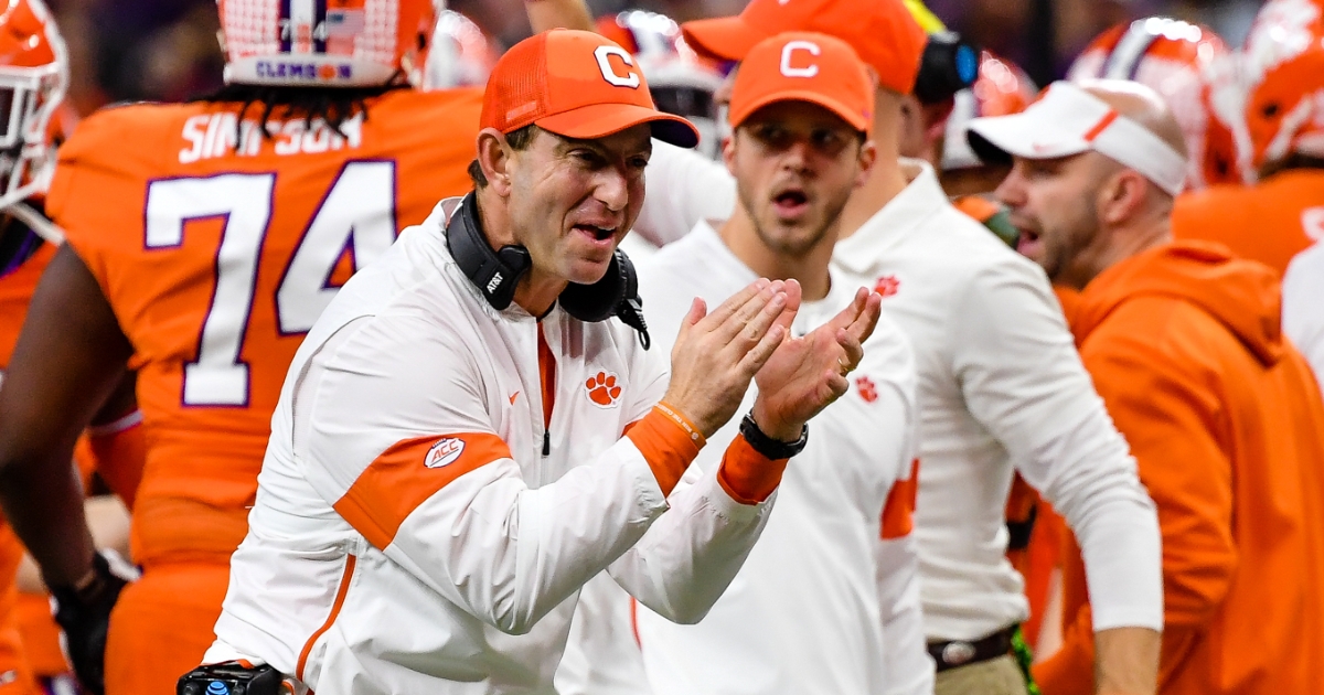 'Cycling out' is fun for Clemson fans right now