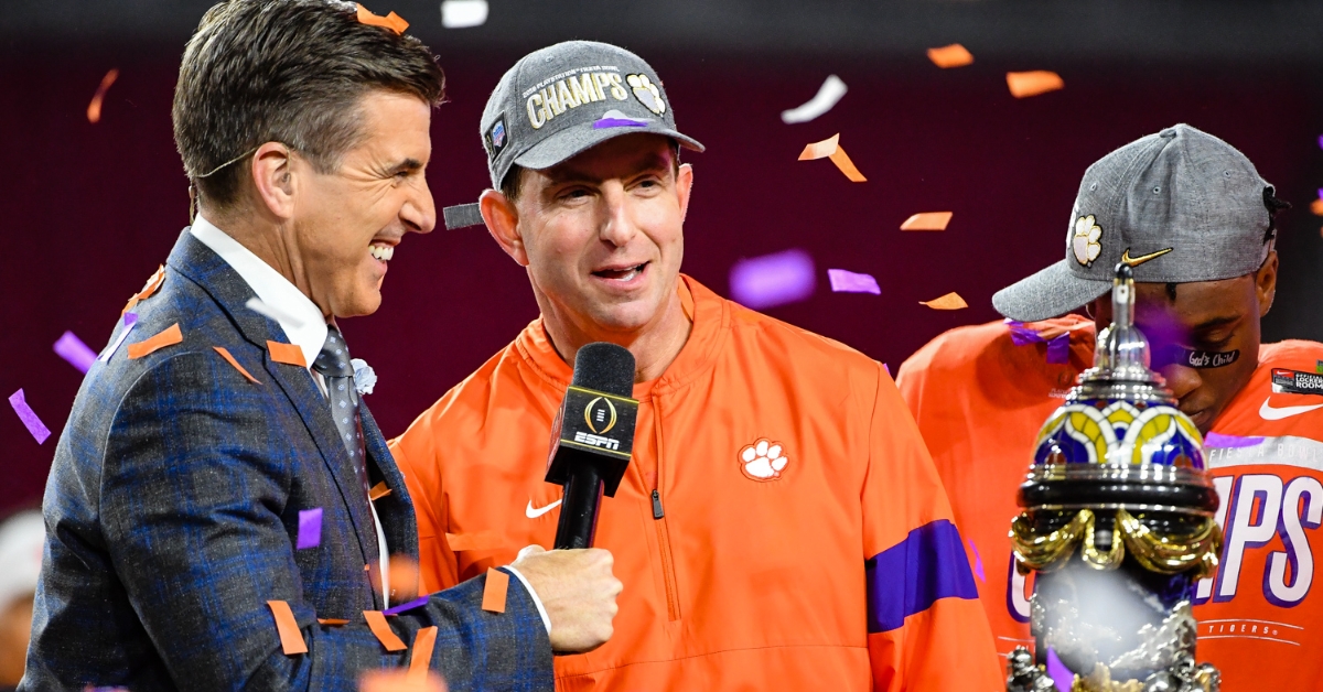 A Monday in October changed the direction of the Clemson football program