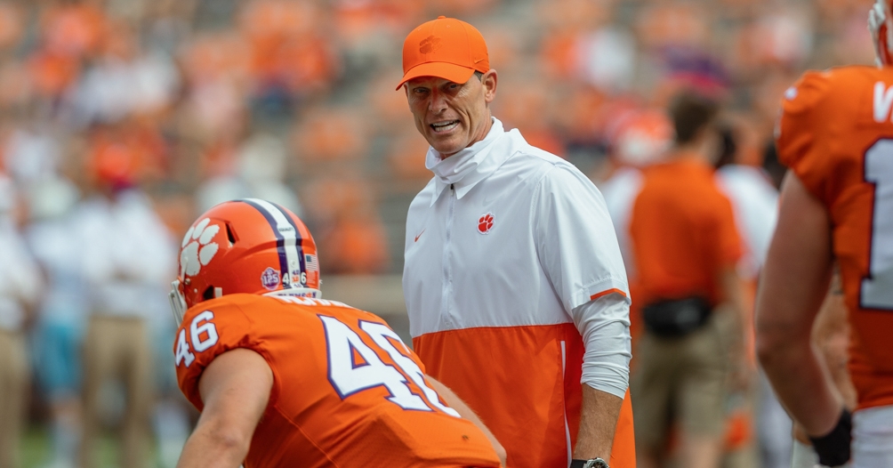 Venables said he is still looking for the identity of this defense. (Pic per ACC)