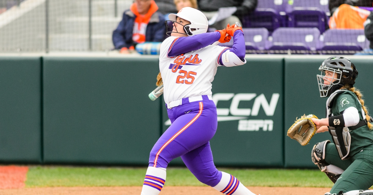 Clemson softball carrying momentum after history-making week