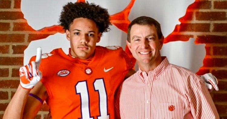 Barnes visited Clemson in the spring