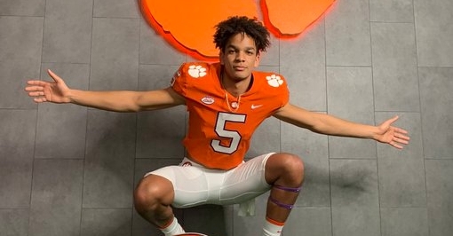 Davis likes what Clemson has to offer. 