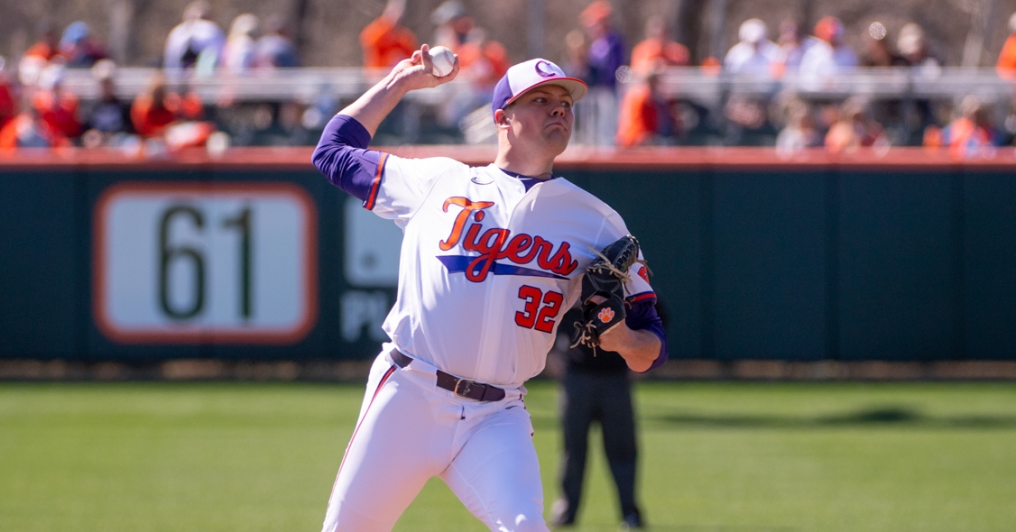 Clemson has had success on Friday nights this season, but it is seeking a first road series opener win since April 2. (Clemson athletics photo)