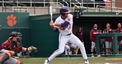 Parker homer powers late Clemson rally to take series from No. 13 Hokies