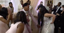 WATCH: Charone Peake, bride's entrance to wedding reception was epic