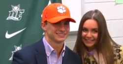 WATCH: Clemson dual-sport enrollee on signing with Tigers