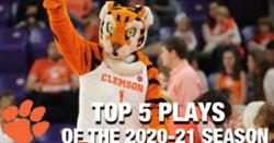 WATCH: Top 5 plays of 2020-2021 Clemson basketball season