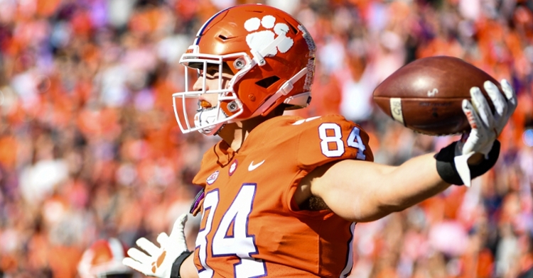 Davis Allen was counted on as the injuries mounted among the Clemson receiver group. 