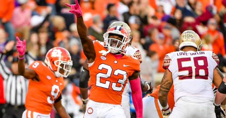 Clemson's Andrew Booth moves into ESPN top NFL draft prospects ranking