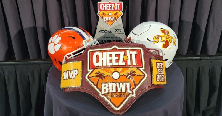 Clemson takes on Iowa State in the Cheez-It Bowl.