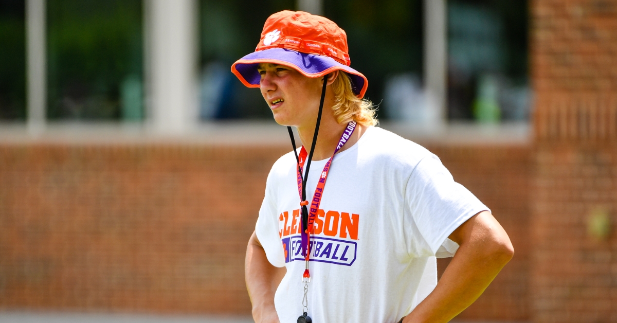 Chandler and Taylor were in Clemson last week as instructors for Dabo Swinney camp.